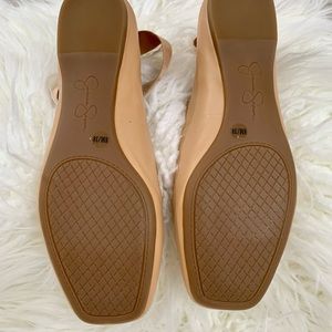 Jessica Simpson nude ballet flats Size 8
